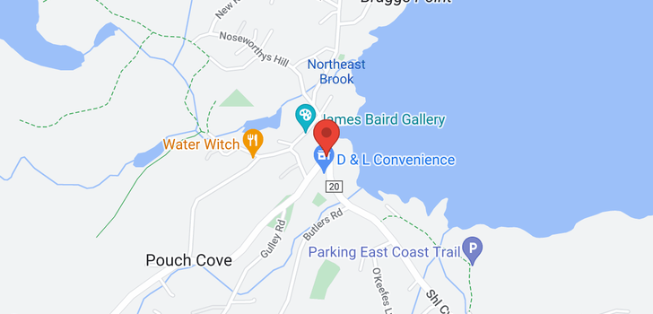 map of 676-682 POUCH COVE Line